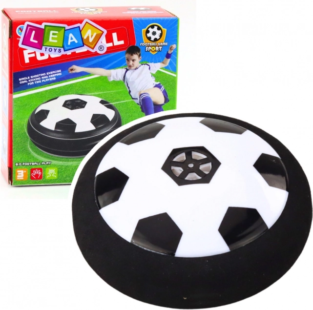 Magicka leteća levitirajuća lopta Hoover Ball crnobijela 9 cm