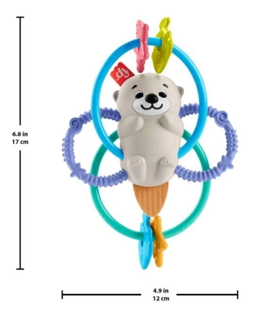Uvijena zvečka Vidra od Fisher-Price