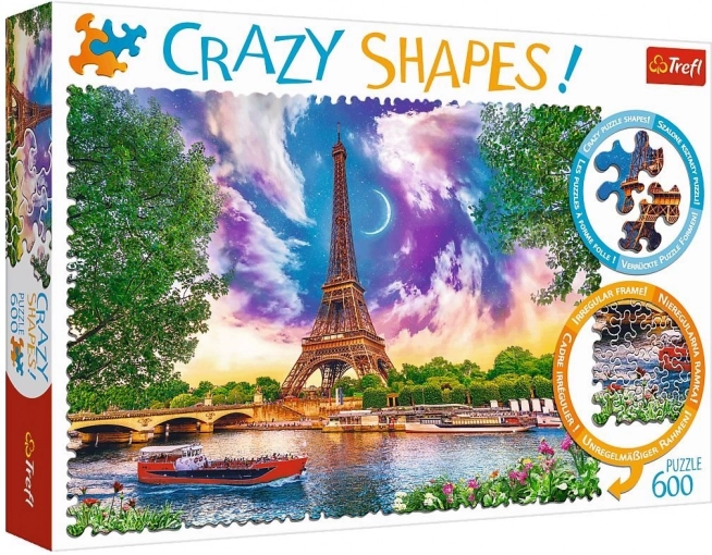 Puzzle 600 Ludi oblici - Nebo nad Parizom