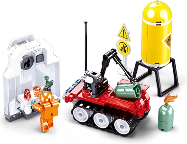 Sluban vatrogasci – daljinski upravljani robot građevni set