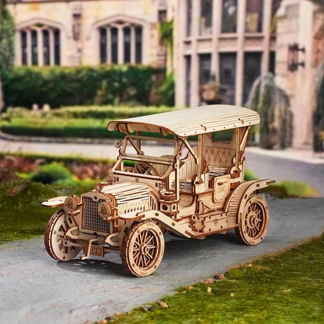 RoboTime drvene 3D puzzle povijesni automobil