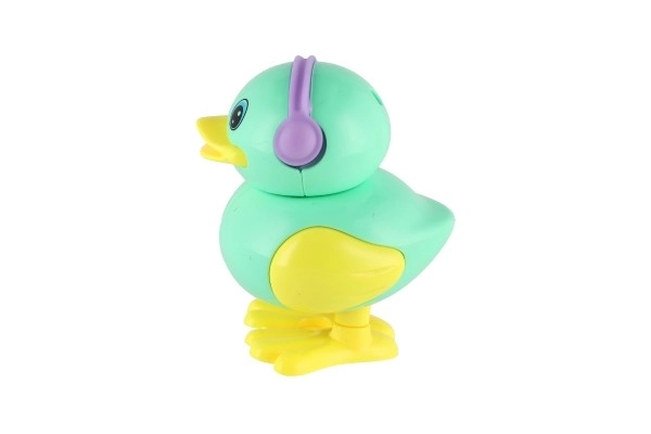 Skačuća plastična patkica na ključ
