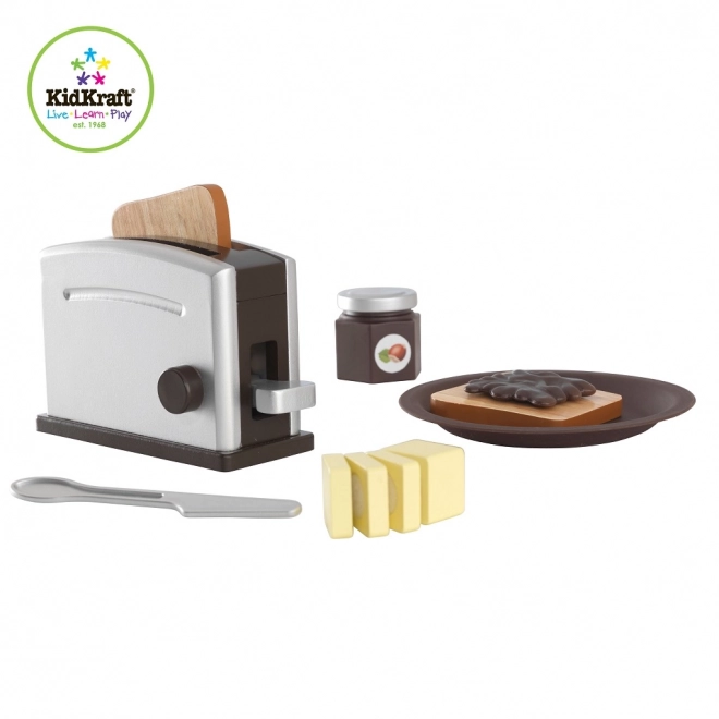 KidKraft Drvena Sada Toster Espresso