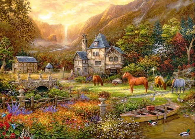 Cherry Pazzi puzzle Zlatna dolina 1000 dijelova
