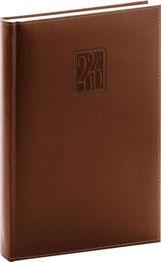 Dnevnik Panama 2026 smeđi 15 x 21 cm