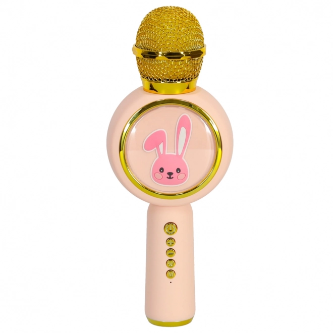 Bežični mikrofon za karaoke bunny pink