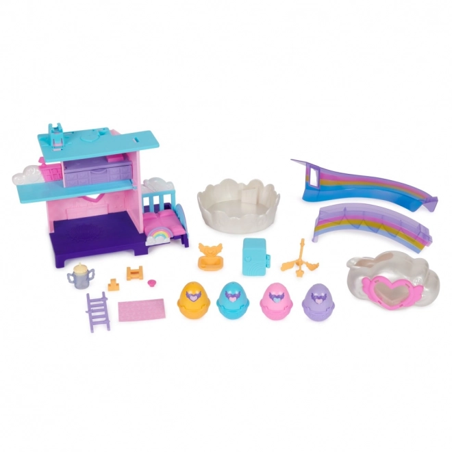 Hatchimals igraći set Dugini svijet izlijeganja u vodi