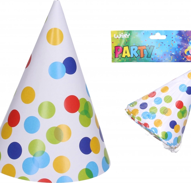Party šeširi Točkice 15 cm