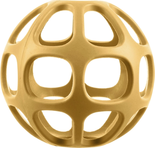 Silikonska grickalica Round, Mustard Yellow