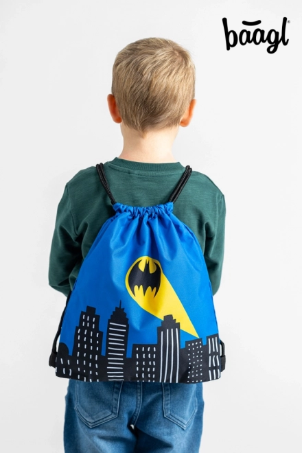 BAAGL Predškolska torba Batman plava