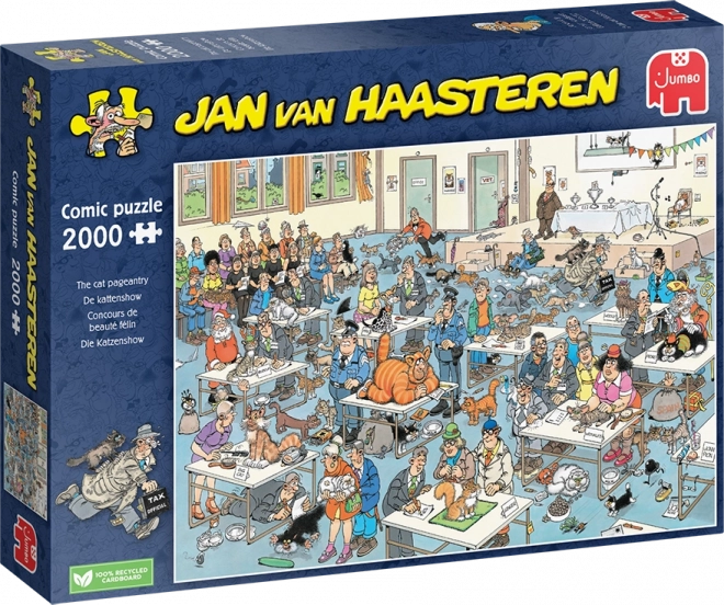 JUMBO Puzzle JvH Izložba mačaka 2000 dijelova