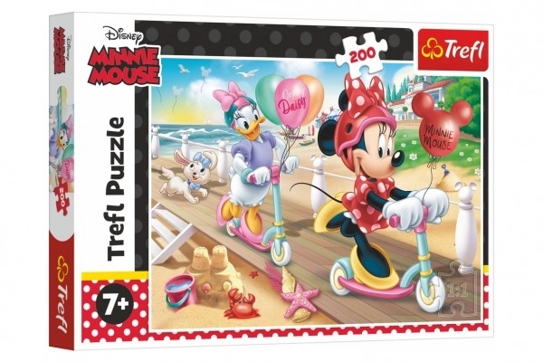 Slagalica 200 komada Minnie na plaži Disney Minnie