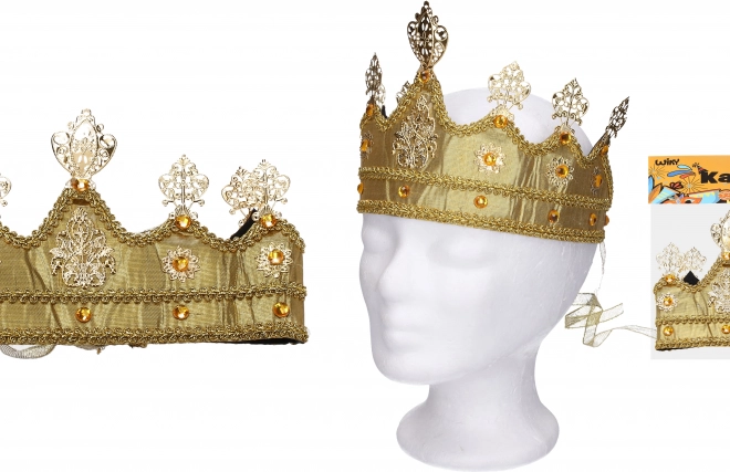 Karnevalski set Zlatna kruna