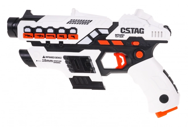 Set laserskih oružja + štitovi s funkcijom dima