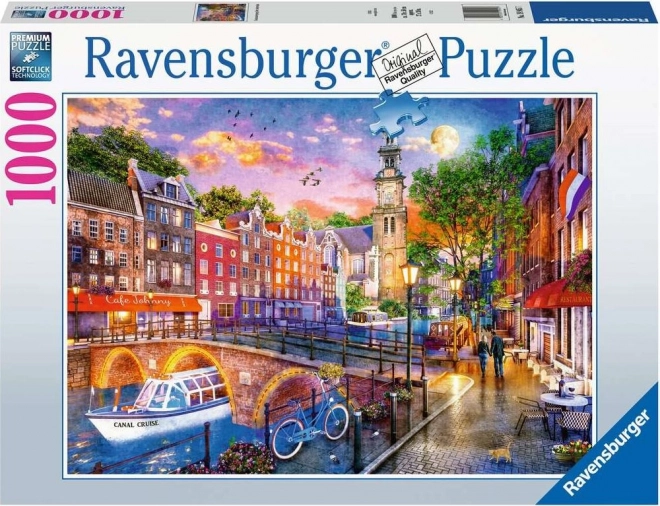 Puzzle Amsterdam 1000 komadića od Ravensburgera