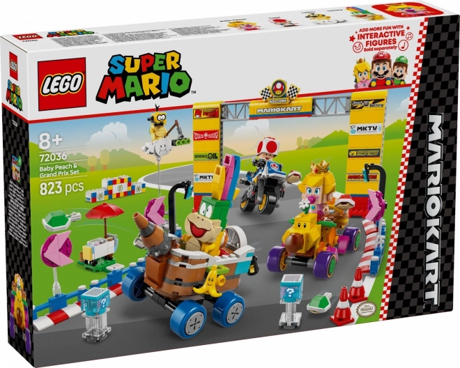 LEGO Super Mario Baby Peach i Grand Prix set