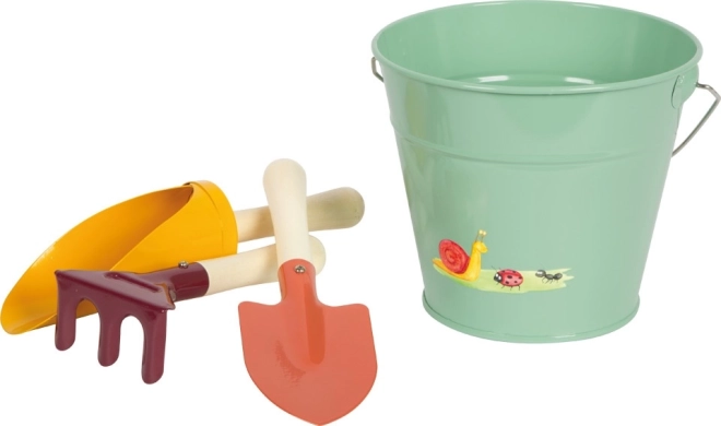 Set vrtnog alata s kantom za djecu Tiny Garden