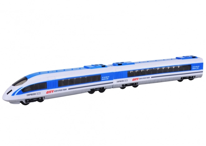 Daljinski upravljani vlak RC svjetla bijela 65 cm