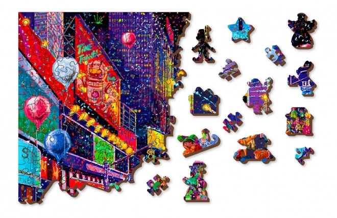 Wooden City Drvene puzzle Silvestar 2u1, 505 dijelova EKO