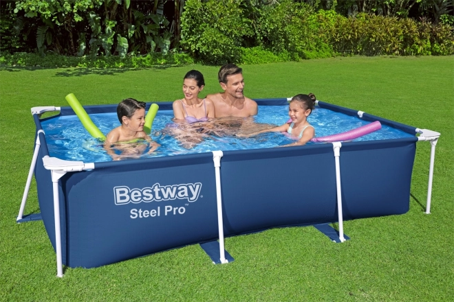 DeluxeJr Čelični Pro Stalak Bazen 259x170x61 BESTWAY za vrt