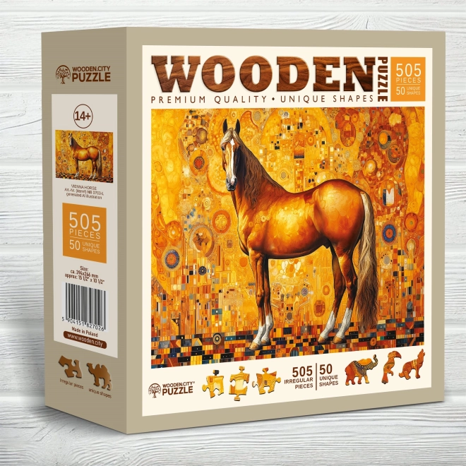 Drvene puzzle Bečki konj 505 dijelova