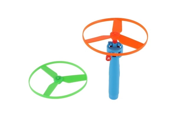 Izbacivačka vrtuljka + starter plast 9cm 2 boje u vrećici