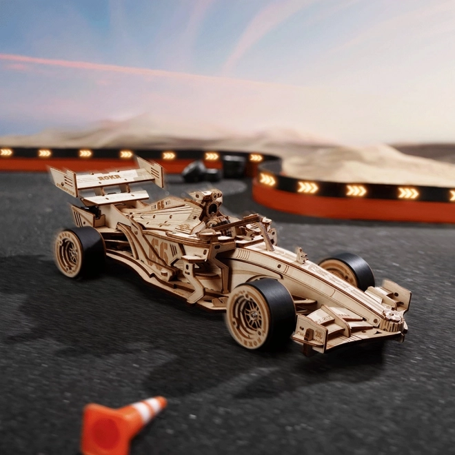 RoboTime 3D drvena slagalica Utrka auto