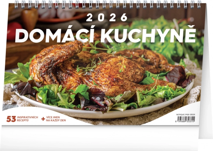 Stolni kalendar Domaća kuhinja 2026