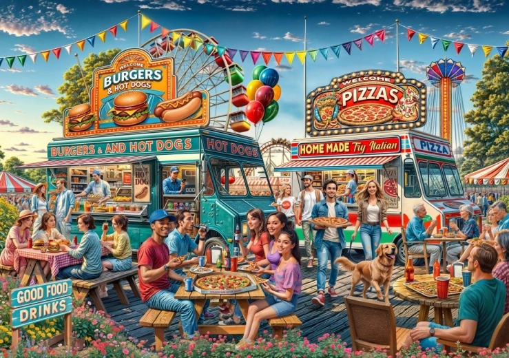 Puzzle Bluebird Pokretna okrjepa 2000 dijelova