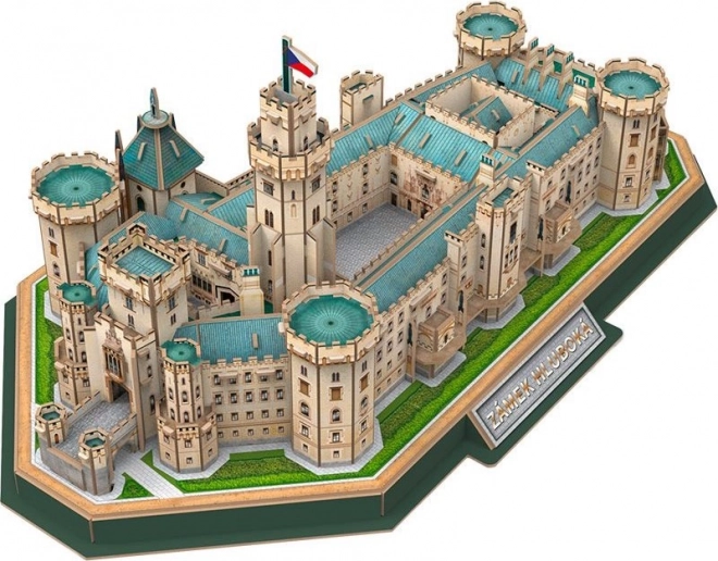 3D puzzle Dvorac Hluboká