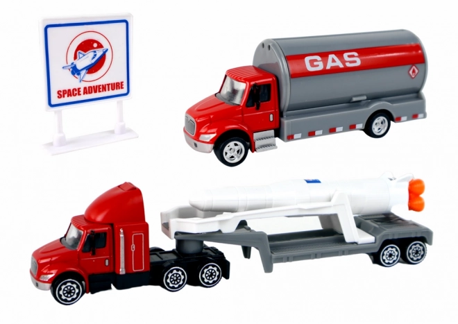 Set figurica Svemirski Kamion Raketa - 15 dijelova