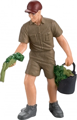 Farmer s kantom i povrćem
