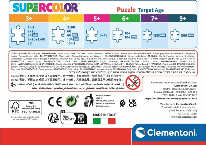 CLEMENTONI Puzzle Spidey i njegovi nevjerojatni prijatelji 30 komada
