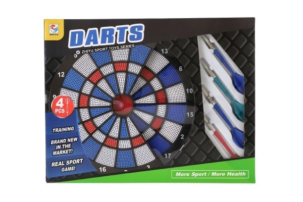 Meta sa strelicama 4 kom plastična promjer 28cm u kutiji 39x31x3cm
