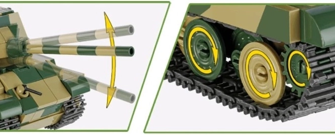 Konstrukcijski set Tenk Panzerjäger Tiger Ausf. B Jagdtiger