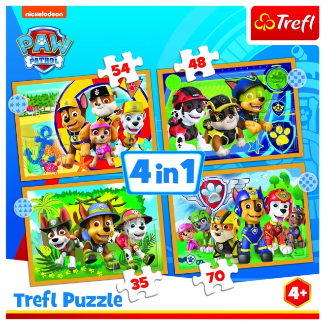 Puzzle Psi patrol ljetovanje