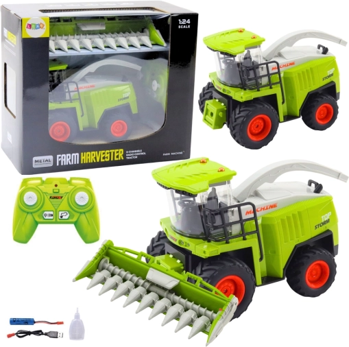 RC kombajn s kukuruznim adapterom 2.4 GHz