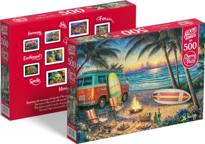 Puzzle Život u karavanu 500 dijelova