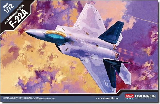 Plastični model zrakoplova F-22A Raptor