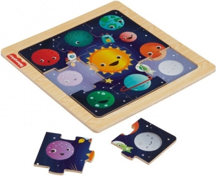 Drvene puzzle FISHER-PRICE – svemir