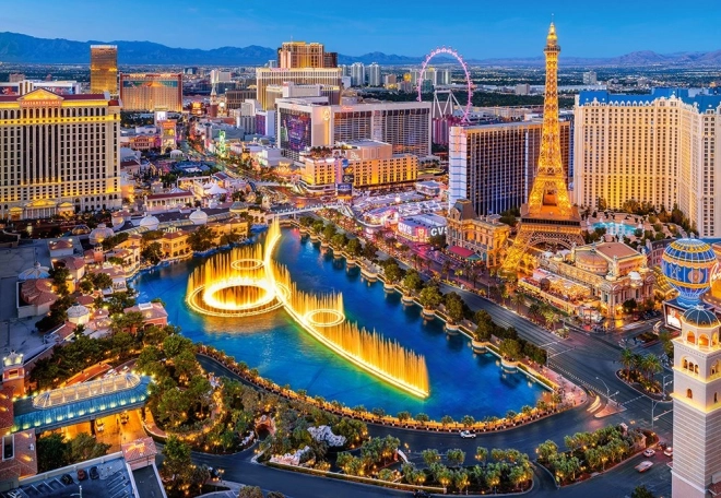 Puzzle 1500 dijelova Fabulous Las Vegas