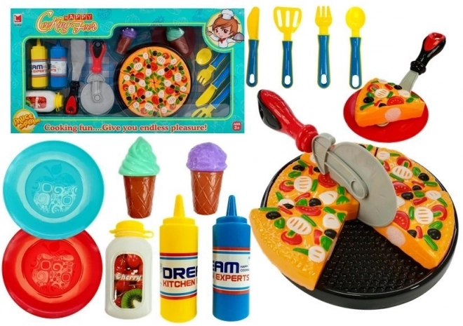 Set sladoleda Brza Hrana Pizza 20 komada