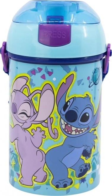 Dječja boca s remenom Stitch 450 ml