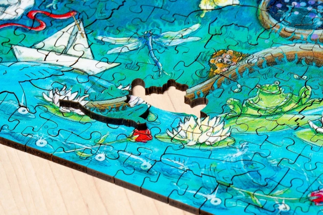 Drvene puzzle čarobna šuma 500 dijelova