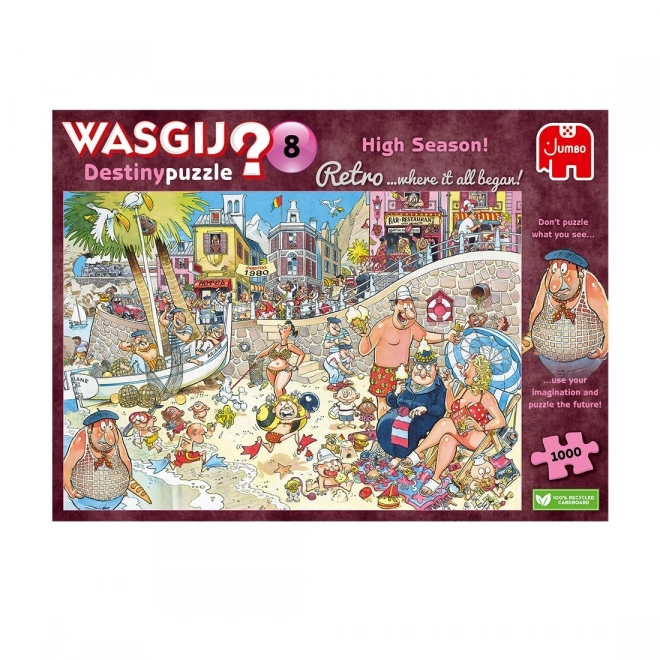 Puzzle 1000 nakončanja Wasgij Sezona godišnjih odmora