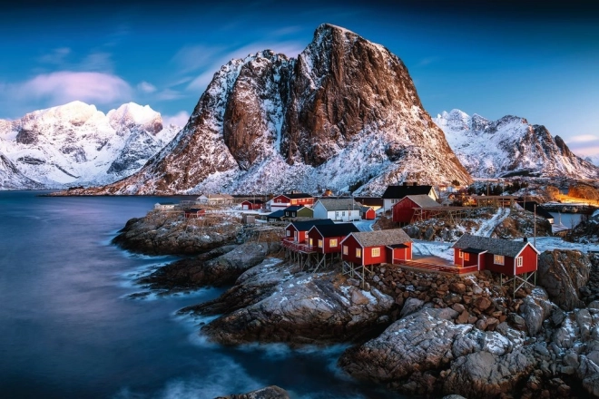 Slagalica 3000 dijelova Hamnøy, Lofoti