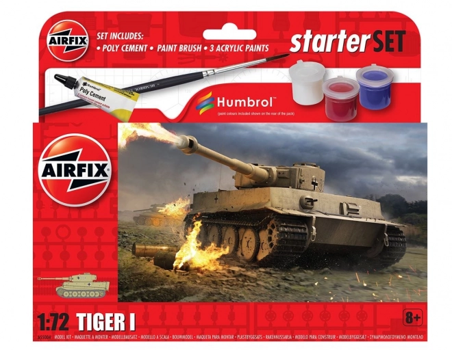 Plastični model Tiger I u malom setu
