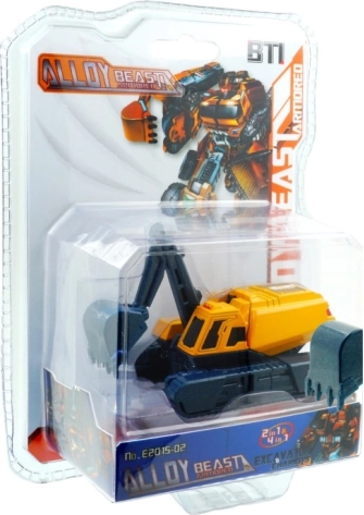 Transformer kamion građevinski stroj-robot