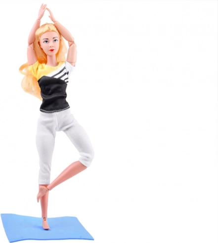 Realistične joga i fitness poze