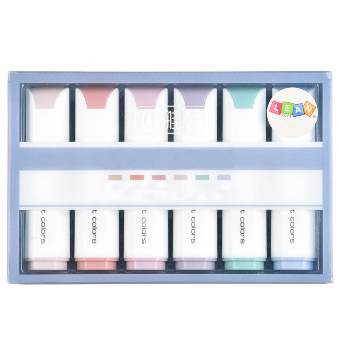 Set mini markera u pastel bojama 6 kom
